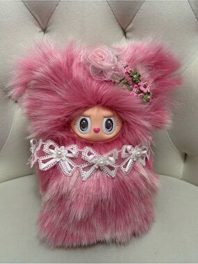 Lovely pink labubu bear - New, high-quality custom